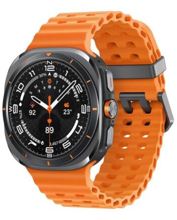 Samsung Galaxy Watch Ultra Titaniumgrå Smart Med Marinebånd Orange - Samsung Samsung Galaxy  - 8806097625391